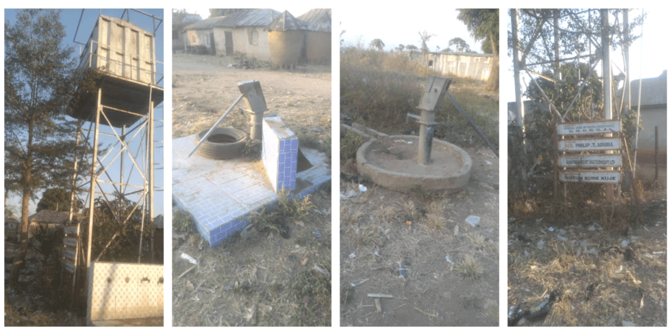 Old Abandoned community borehole